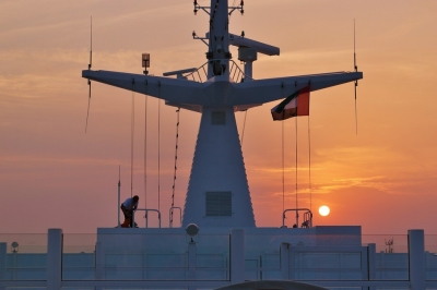 Sonnenuntergang Orient Kreuzfahrt (Alexander Mirschel)  Copyright 
Informazioni sulla licenza disponibili sotto 'Prova delle fonti di immagine'